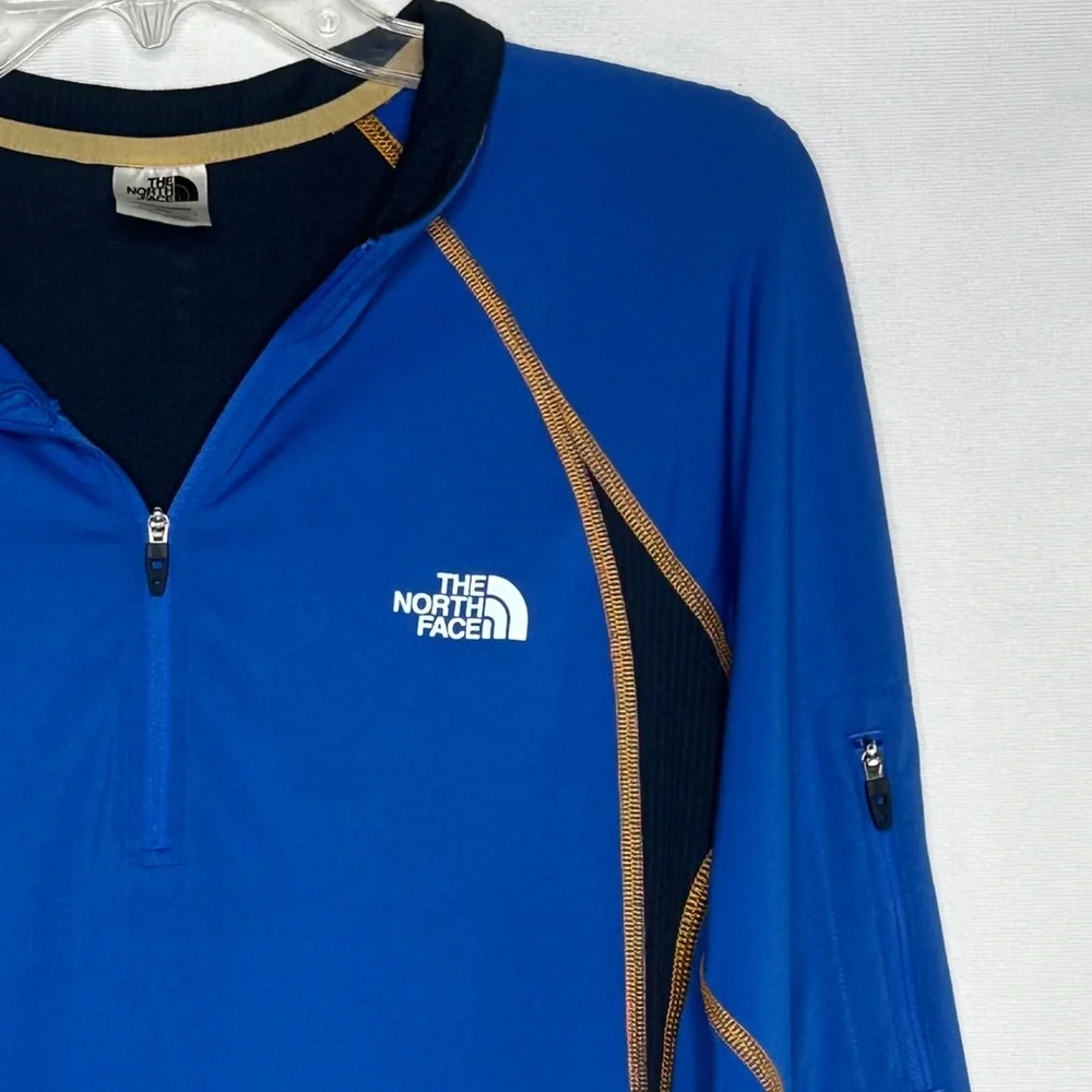 The North Face Pullover Shirt 1/4‎ Zip Stretch Performance Vapor Series Sz M